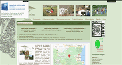 Desktop Screenshot of lacoume.org